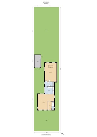 Floorplan - Kerkweg 54, 1432 EJ Aalsmeer